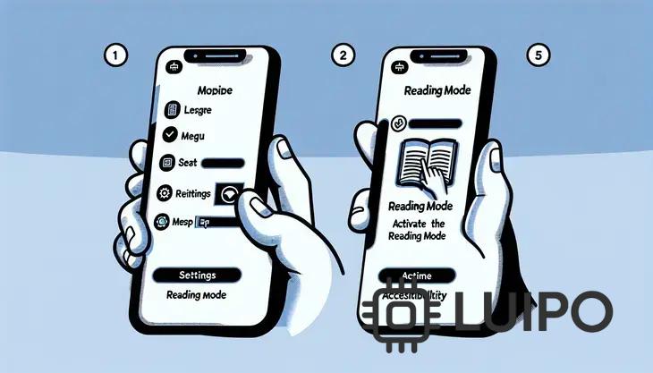 Como ativar o modo leitura no celular