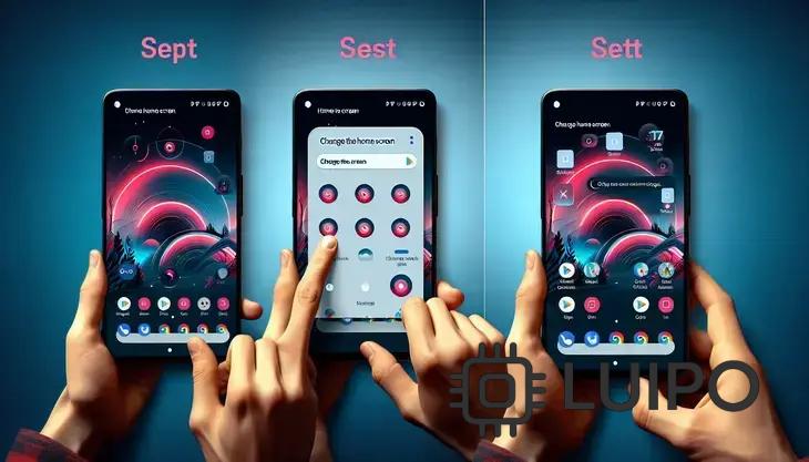 Como mudar a tela inicial no Android