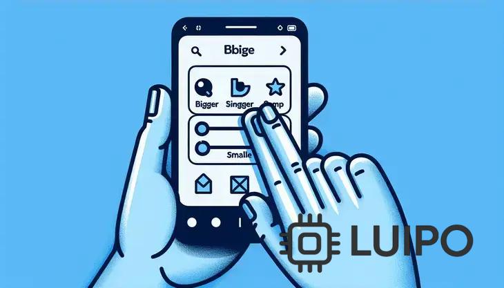 Como mudar o tamanho dos ícones do celular