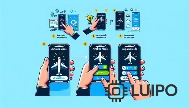 Como usar o modo avião corretamente