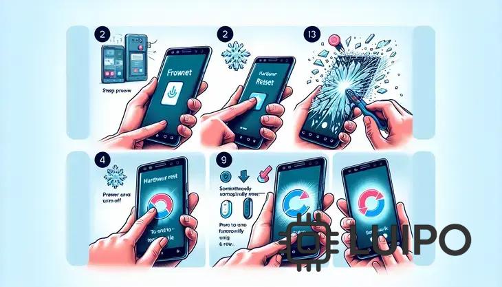 Como reiniciar um celular travado