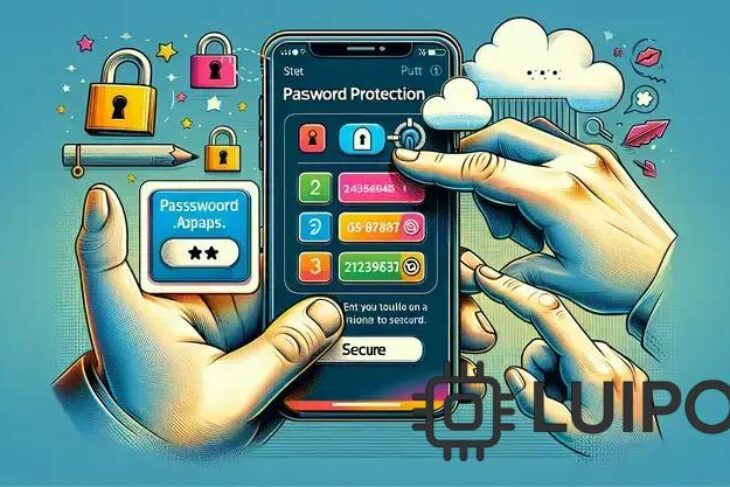 Como colocar senha nos apps