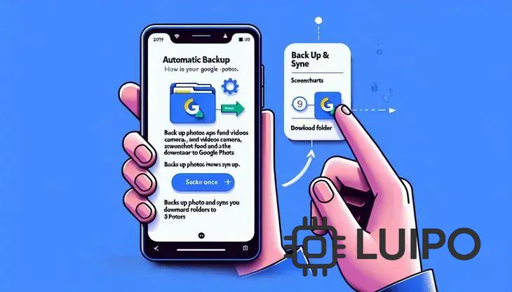 Como ativar backup automático no Google Fotos