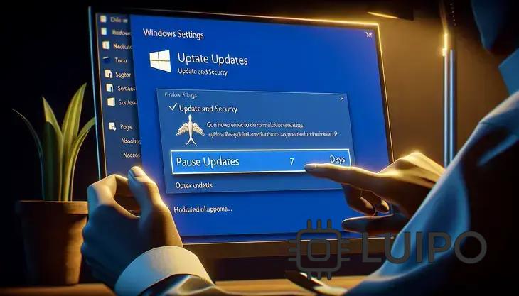 Como pausar atualizações do Windows
