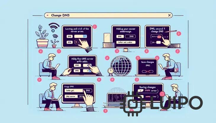 Como configurar o DNS manualmente