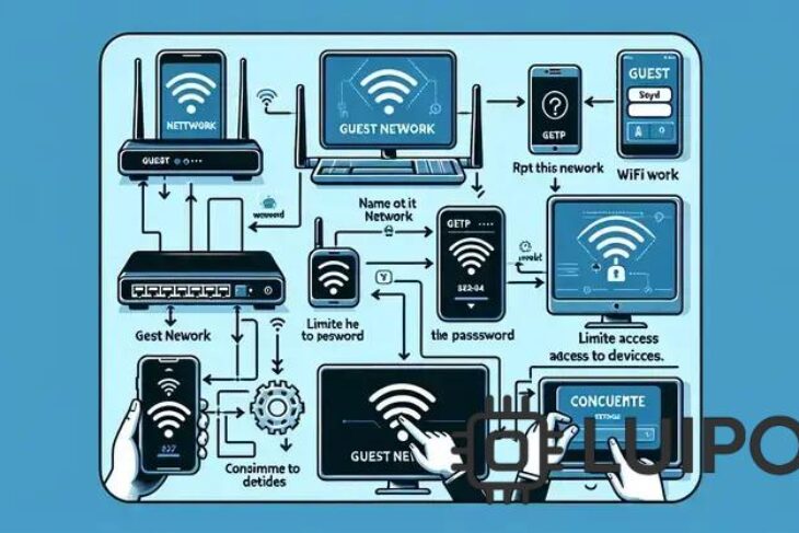 Como configurar uma rede para convidados
